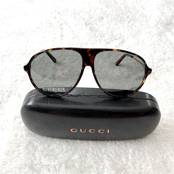 NWB Authentic Gucci GG1649s Aviator Sunglasses Unisex - Picture 1 of 10